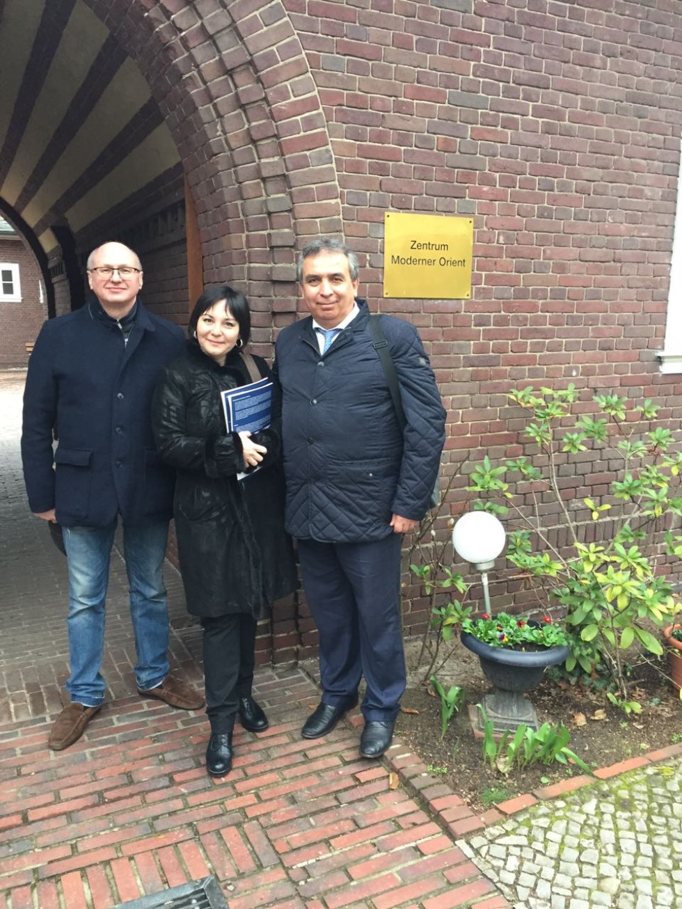 Делегация ИМОИиВ КФУ посетила с рабочим визитом ряд немецких университетов и научных центров Делегация ИМОИиВ КФУ посетила с рабочим визитом ряд немецких университетов и научных центров