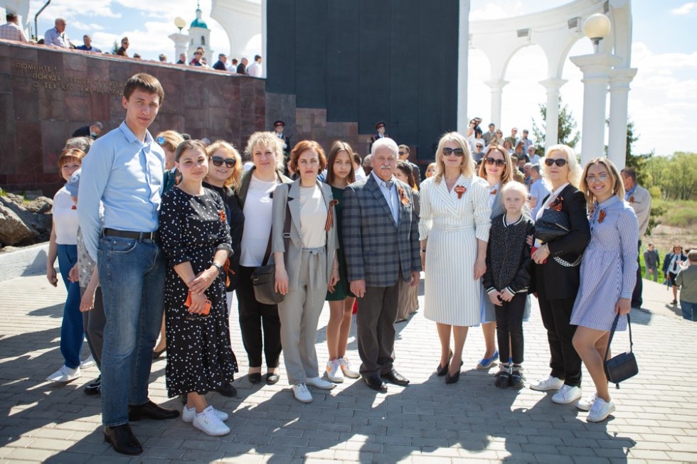 Elabuga Institute KFU participated in the city celebration of Victory Day