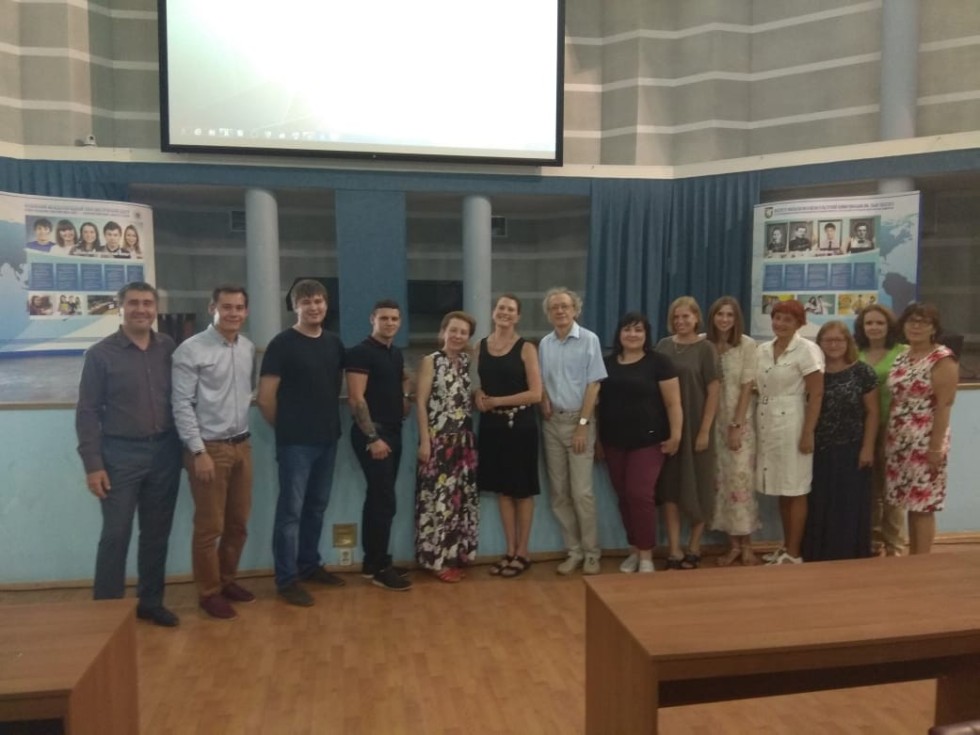 International Summer Linguistic School 'Game-Based Intelligent Tutoring Systems' finished work at Leo Tolstoy Institute of Philology and Intercultural Communication