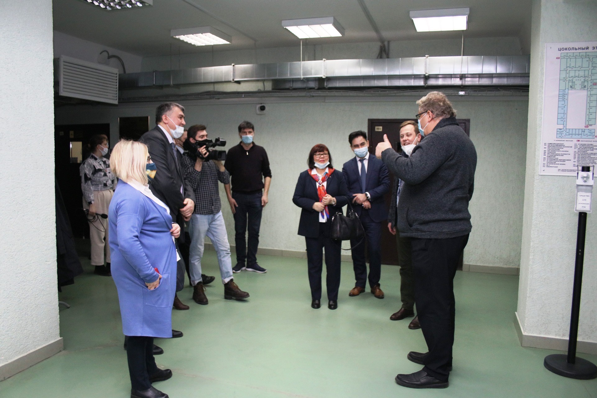 University toured by delegation of Arkhangelsk Oblast ,Arkhangelsk Oblast, Northern Federal University