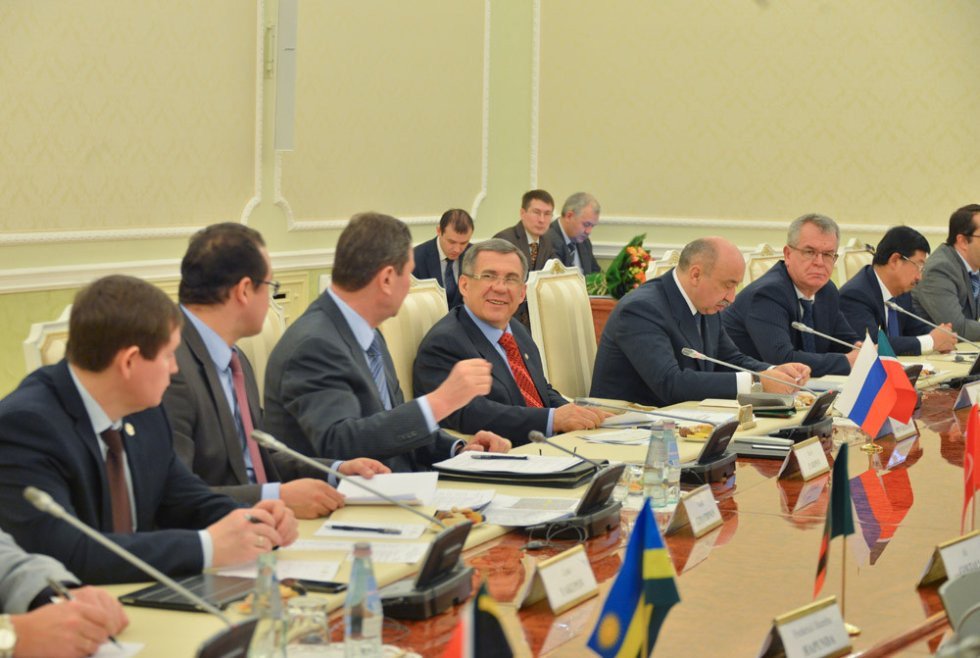 Rustam Minnikhanov meets with Ambassadors of Africa to Russia