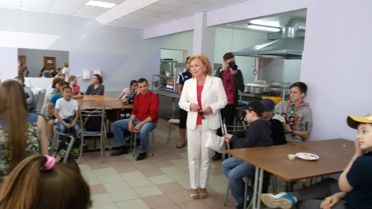 Лагерь 'Буревестник' начал работу Лагерь 'Буревестник' начал работу