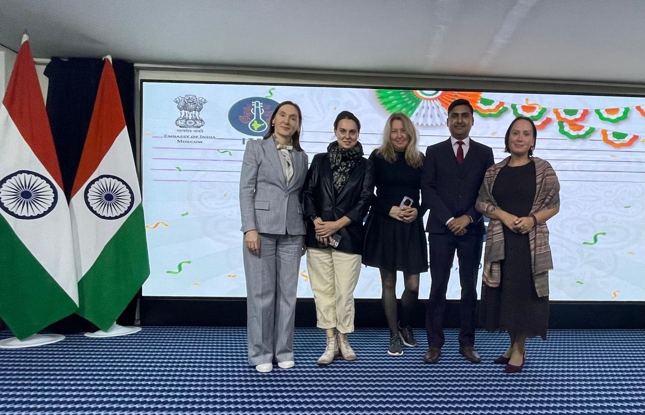 Доценты ИУЭиФ кафедры учета, анализа и аудита Ветошкина Е.Ю, Леонова О.С. и Лопухова Н.В. приняли участие в мероприятии посольства Индии в Москве для выпускников программы ITEC Доценты ИУЭиФ кафедры учета, анализа и аудита Ветошкина Е.Ю, Леонова О.С. и Лопухова Н.В. приняли участие в мероприятии посольства Индии в Москве для выпускников программы ITEC