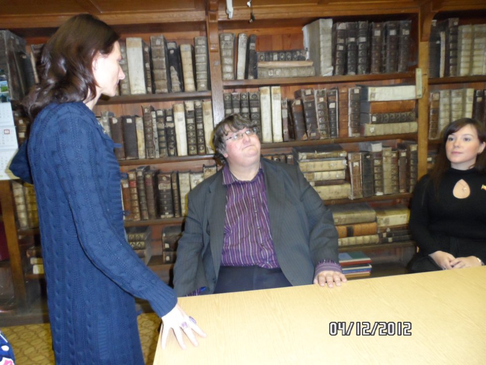 British politician Keith A. Whitmore at KFU