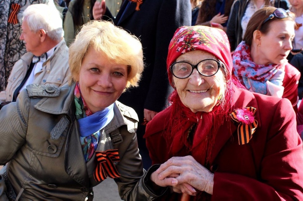 Victory Day was solemnly celebrated at Elabuga Institute of KFU