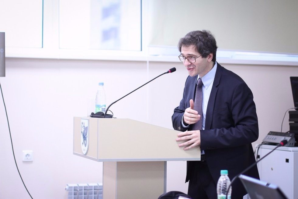 IMF Representative in Russia Gabriel Di Bella Visiting Kazan University