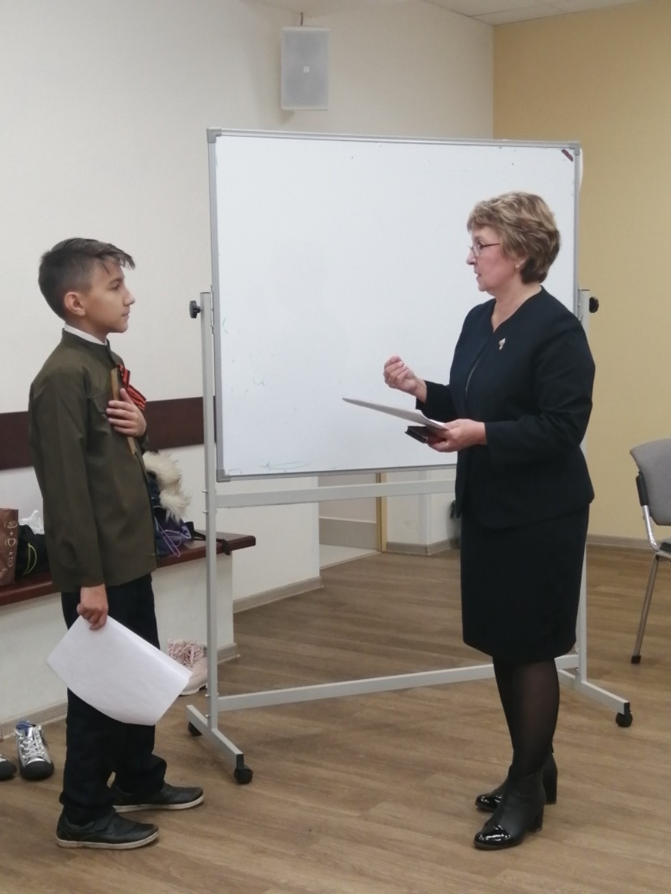 Репетиция спектакля детского театра 'Радуга' к юбилею Казанского университета Репетиция спектакля детского театра 'Радуга' к юбилею Казанского университета