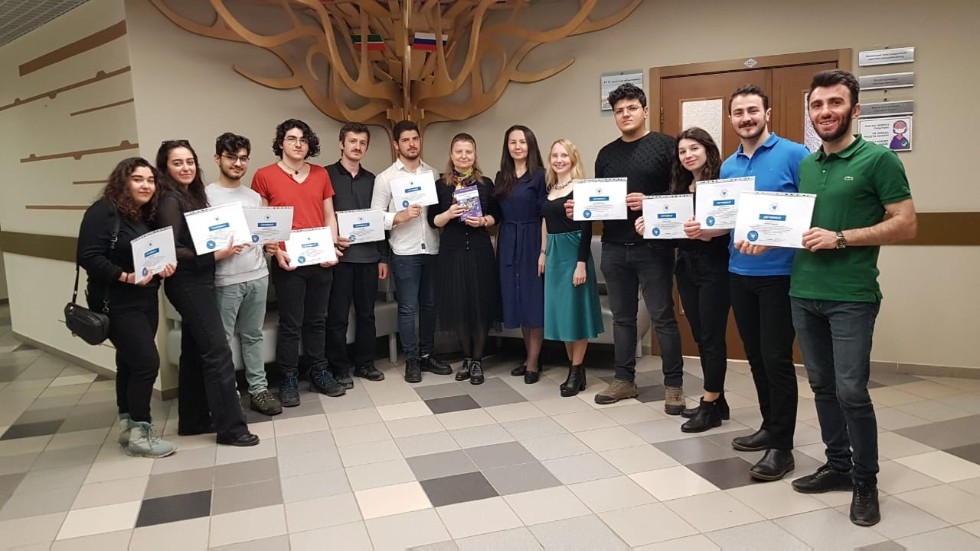 В Казанском международном лингвистическом центре завершились курсы по русскому языку для студентов из Турции