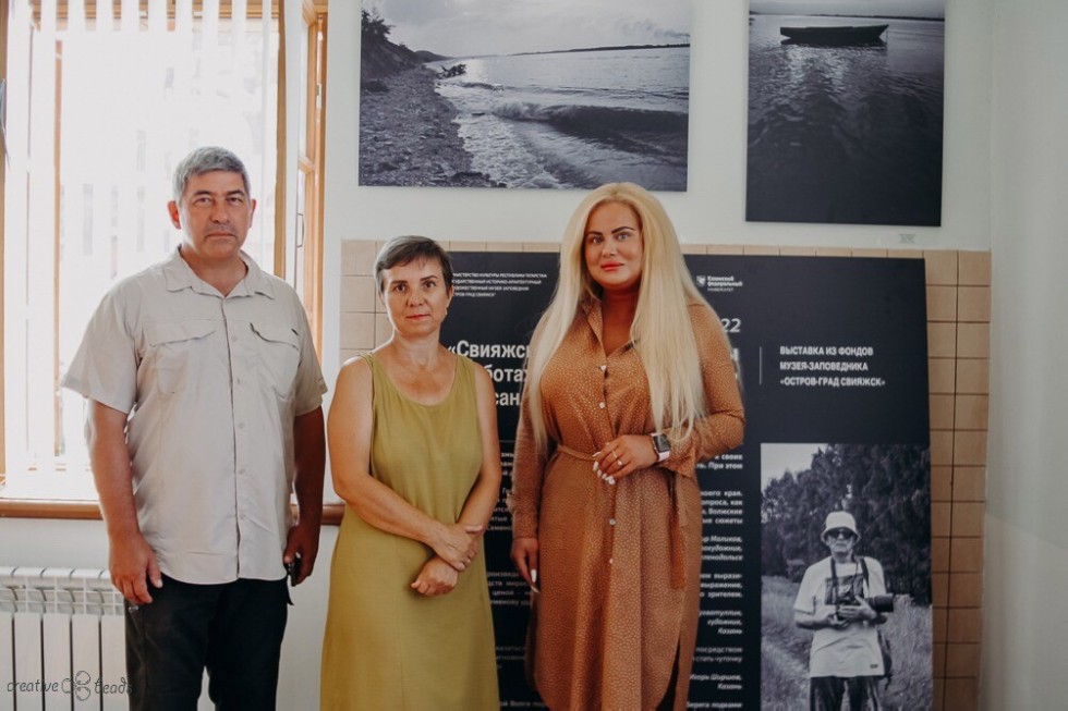 В Свияжске при поддержке КФУ открылась выставка 'Свияжск. Водные ландшафты'