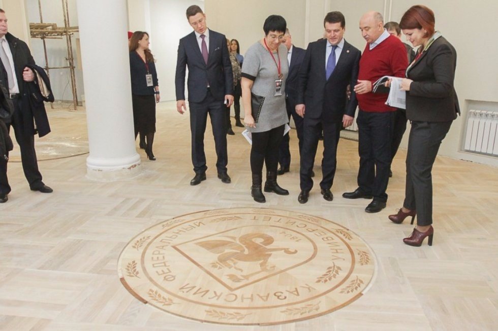 Mayor of Kazan Satisfied with Latest Dorm Renovations ,dorms, Ilsur Metshin, NCI, EI, IE, IMEF, IC, UNICS, renovations