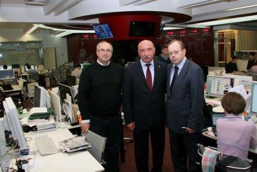 KFU Rector visited Russian Newspaper