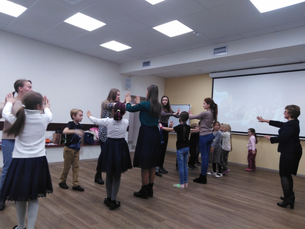 Репетиция спектакля детского театра 'Радуга' к юбилею Казанского университета Репетиция спектакля детского театра 'Радуга' к юбилею Казанского университета