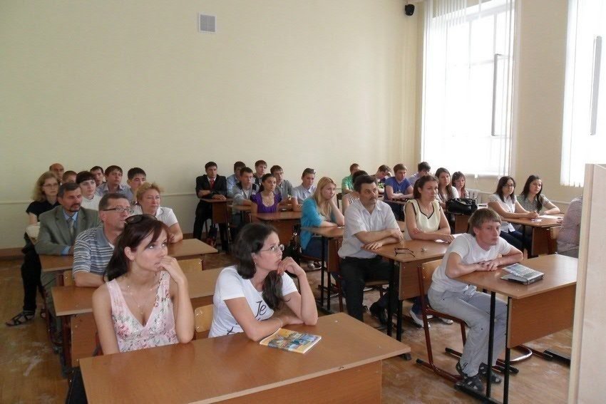 Scientific conference in Elabuga (presentation by prof. Timashev S.F.) (2013)