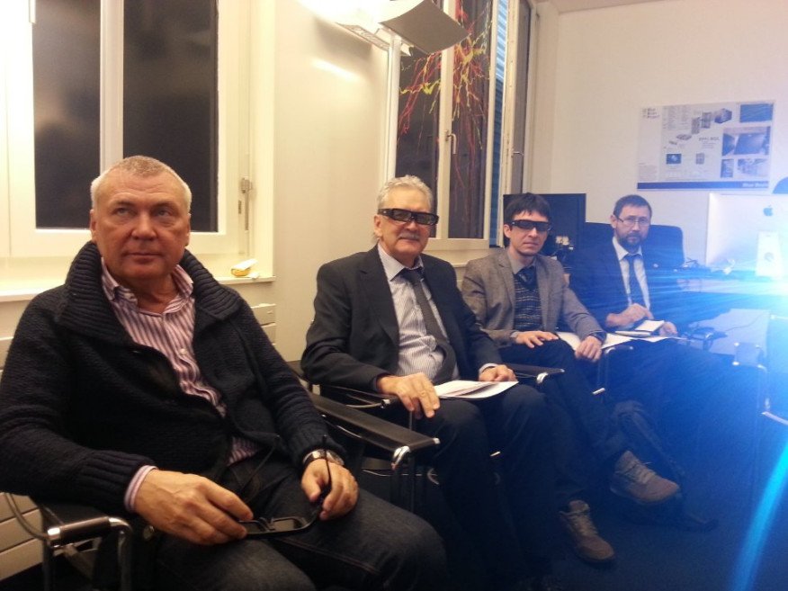 Delegation of Kazan Federal University in EPFL (Switzerland) Delegation of Kazan Federal University in EPFL (Switzerland)