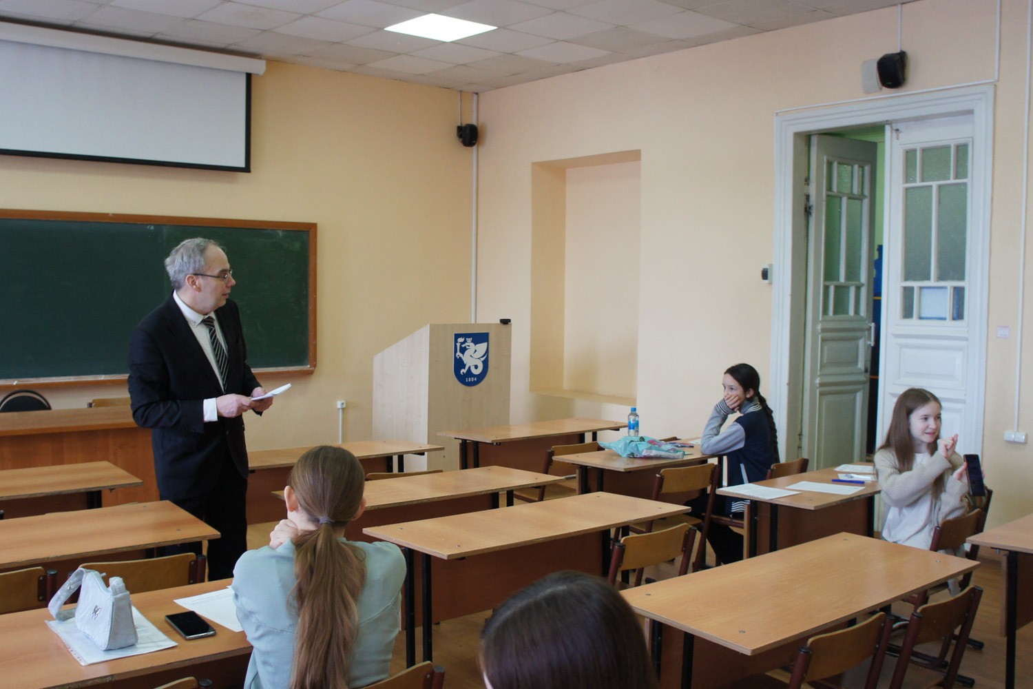 Елабужский институт КФУ вновь принял у себя юных математиков. Елабужский институт КФУ вновь принял у себя юных математиков.