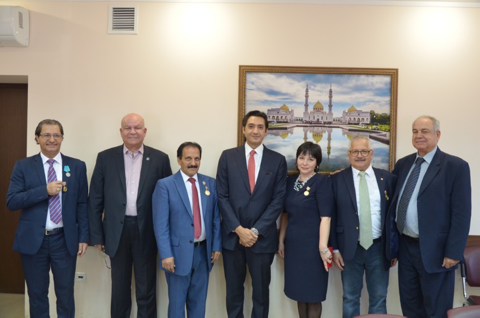 Bust of Gamal Abdel Nasser unveiled at Kazan University ,Gamal Abdel Nasser, Egypt, Embassy of Egypt, IIRHOS, Al-Khadara Center for Arabic Culture, Gamal Abdel Nasser Medal, Cairo University, Alexandria University