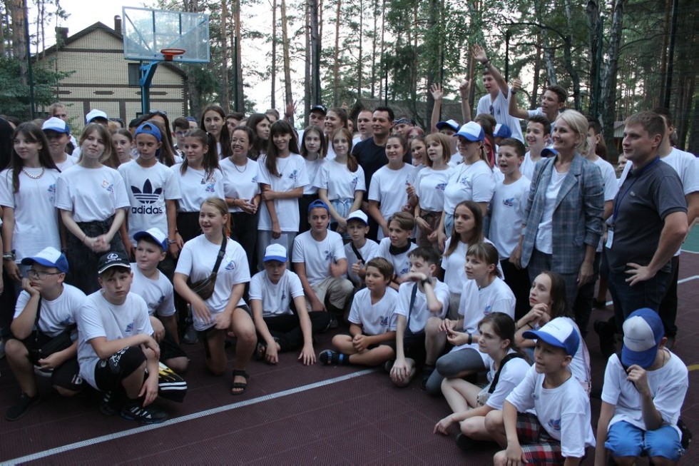 Подошла к концу 'Университетская смена' в лагере 'Буревестник' ЕИ КФУ для школьников из ДНР