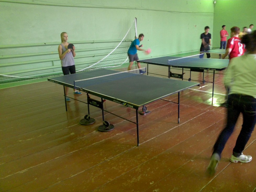 Соревнования по настольному теннису среди студентов Института Экономики и Финансов Соревнования по настольному теннису среди студентов Института Экономики и Финансов