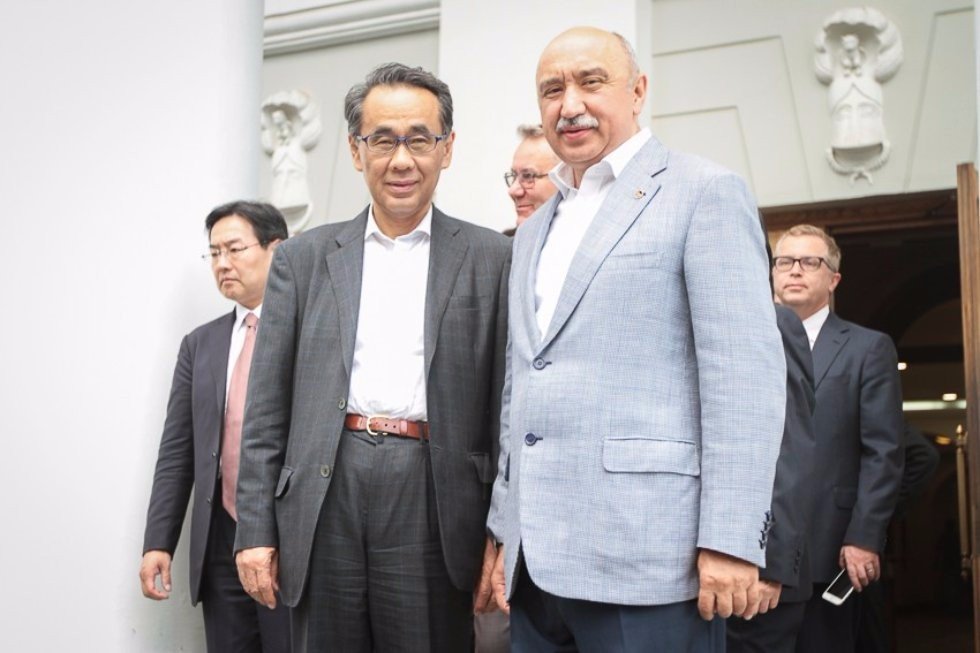 Japanese Business Interested in Kazan University's Projects