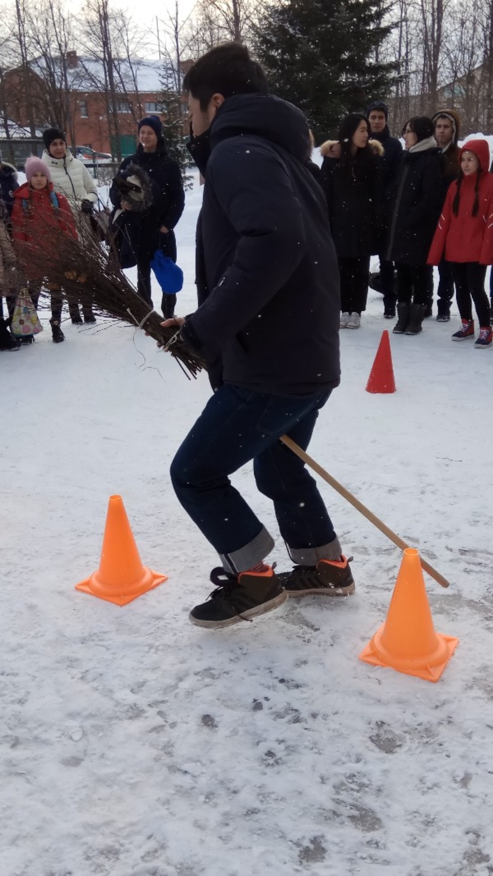 International student landing in Saby International student landing in Saby