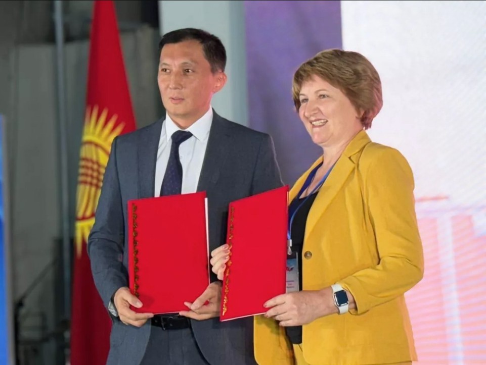 Elabuga Institute of KFU took part in an educational fair in Kyrgyzstan