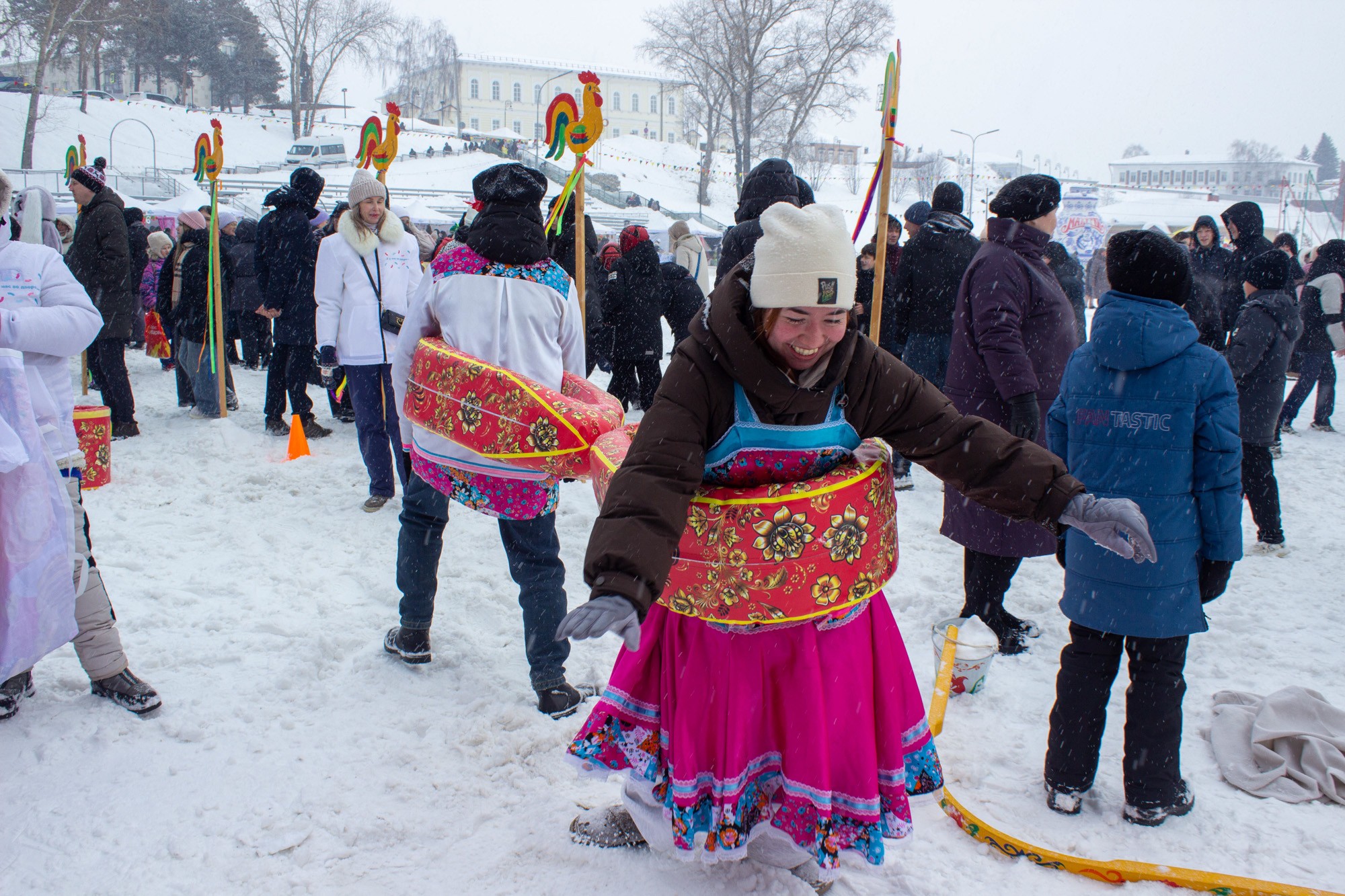 Елабужский институт КФУ принял яркое участие в городских проводах зимы Елабужский институт КФУ принял яркое участие в городских проводах зимы