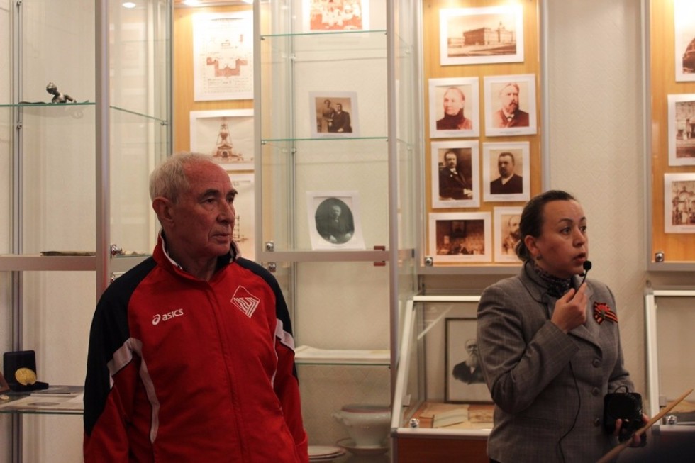 Students of the Elabuga Institute of KFU take part in the International Run dedicated to the Victory Day