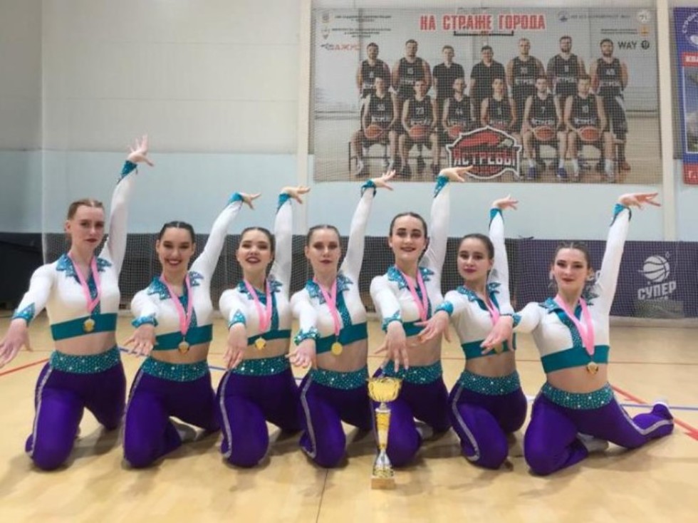 Two KFU teams triumphant in national fitness aerobics competition Two KFU teams triumphant in national fitness aerobics competition