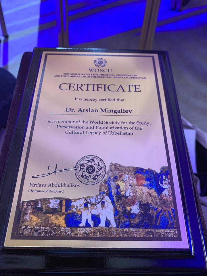 'Культурное наследие Узбекистана ? основа нового Ренессанса' 'Культурное наследие Узбекистана ? основа нового Ренессанса'