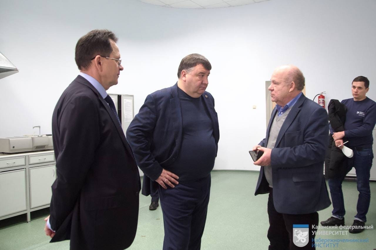 Рабочий визит ректора Казанского Федерального университета
