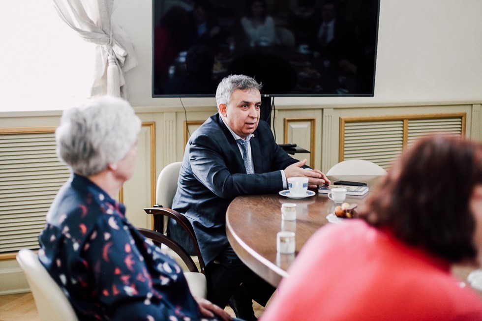 Professor Janet Hartley, London School of Economics, presented her research in Russian history Professor Janet Hartley, London School of Economics, presented her research in Russian history