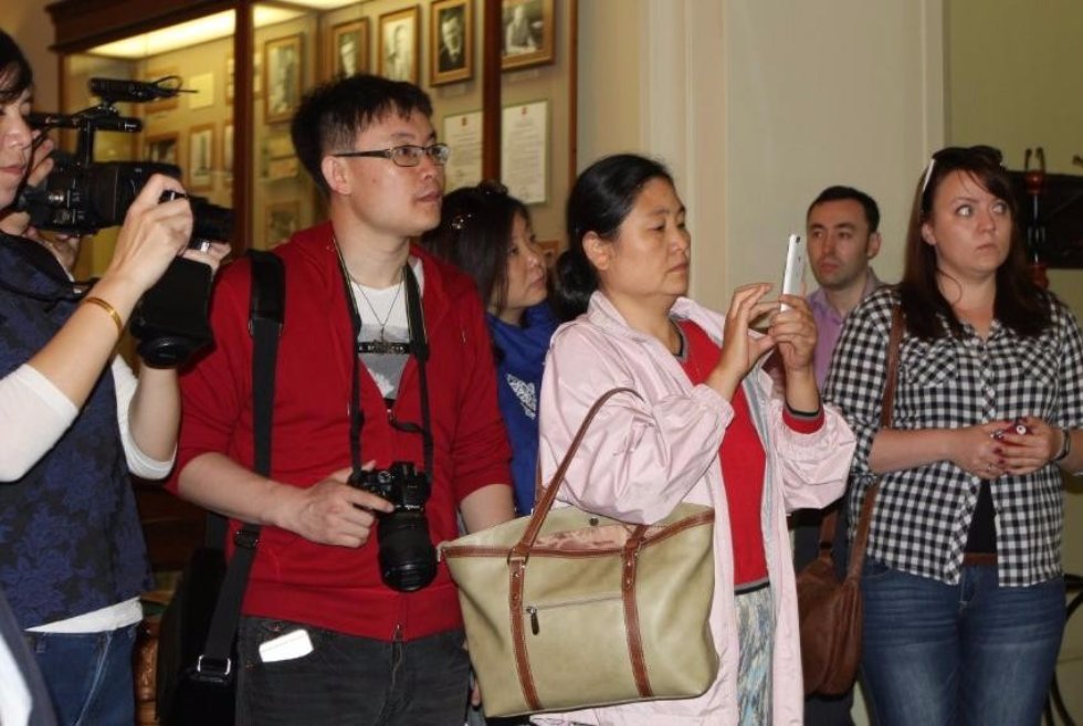 Representatives of Chinese Media and Travel Agencies Attend Kazan University ,China, Henan, tourism, Lenin, Tolstoy