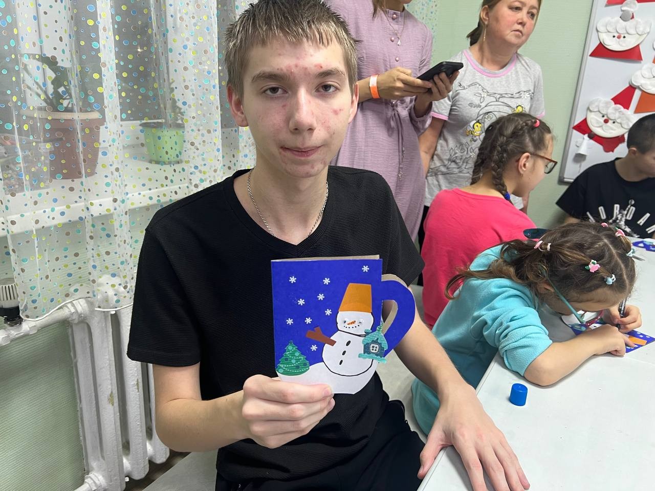 Волонтеры 'Кафедры Добра' Елабужского института КФУ провели творческий мастер-класс для детей с ОВЗ Волонтеры 'Кафедры Добра' Елабужского института КФУ провели творческий мастер-класс для детей с ОВЗ