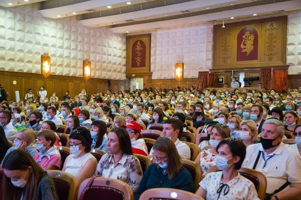 The opening of the XI International Festival of School Teachers took place at Elabuga Institute of KFU