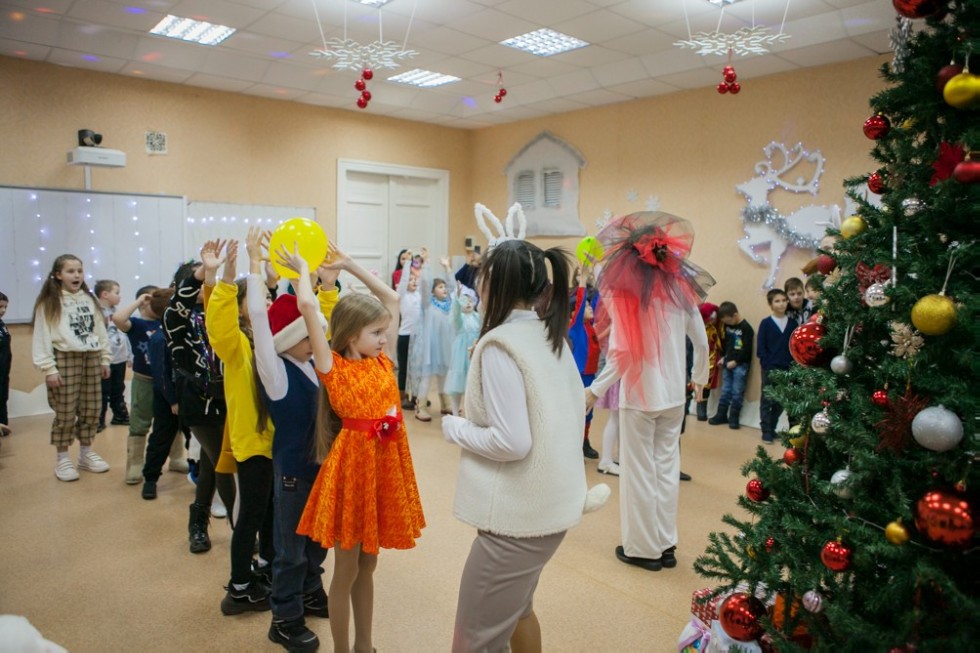 В 'Детском университете' состоялось новогоднее представление ,Елабужский институт КФУ