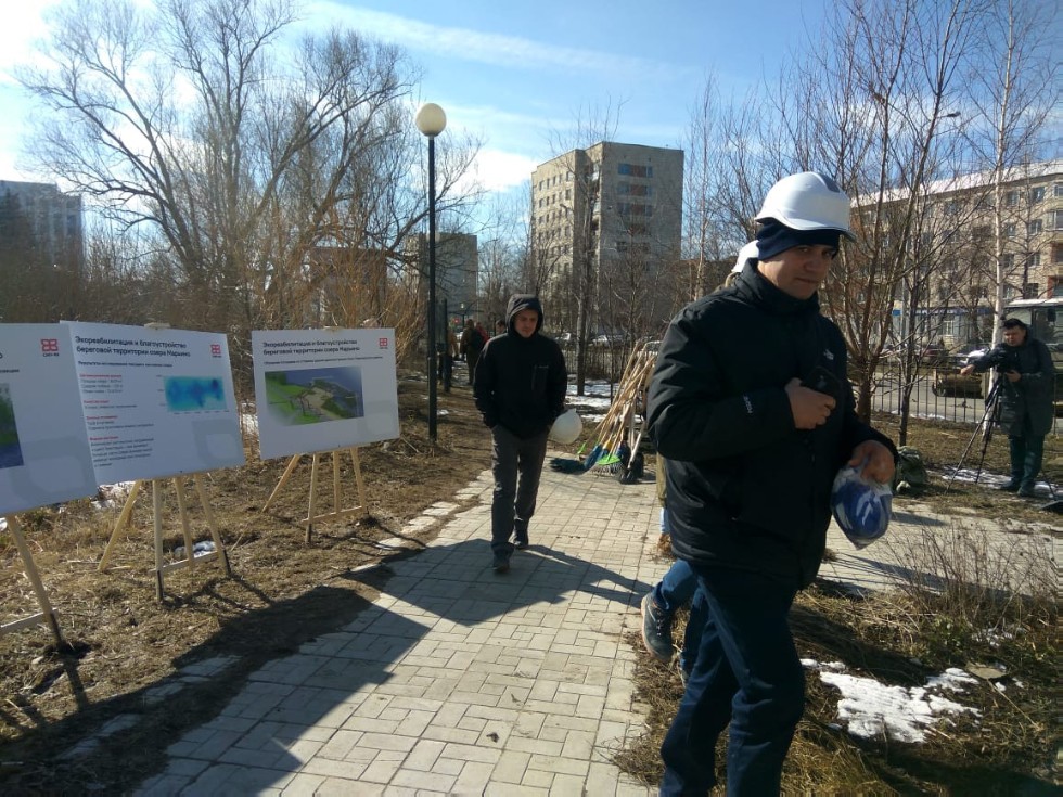 Rehabilitation project for Maryino Lake in Kazan presented by Kazan University and partners