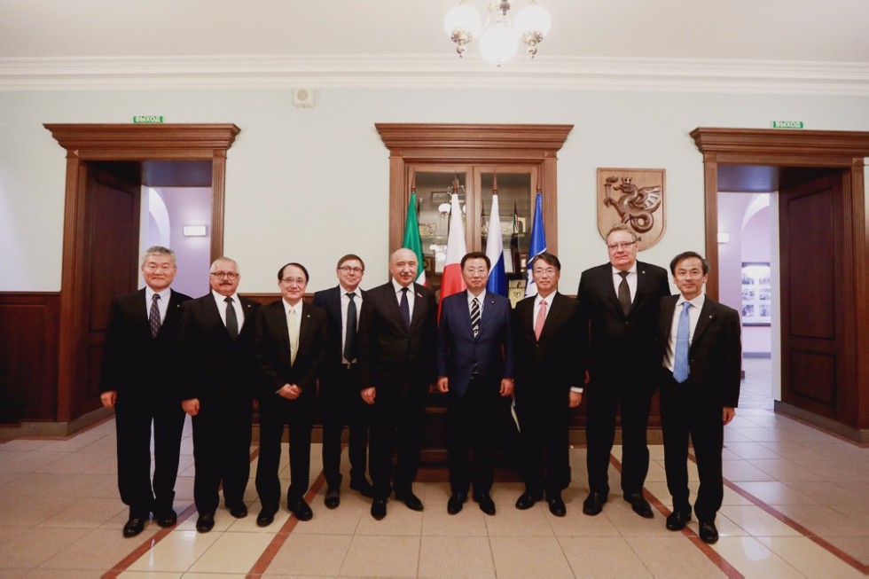 Minister of Education, Culture, Sports, Science and Technology of Japan Visited Kazan University ,IP, IFMB, Japan, Minister of Education Culture Sports Science and Technology of Japan, Juntendo University, Kanazawa University, RIKEN