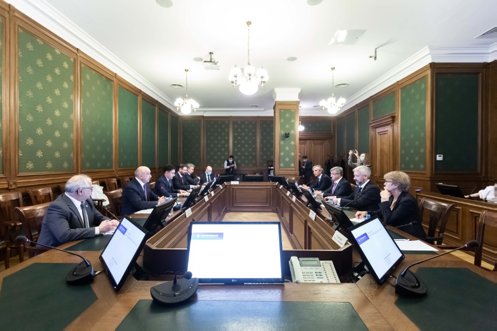 Head of Rossotrudnichestvo Yevgeny Primakov visited Kazan Federal University