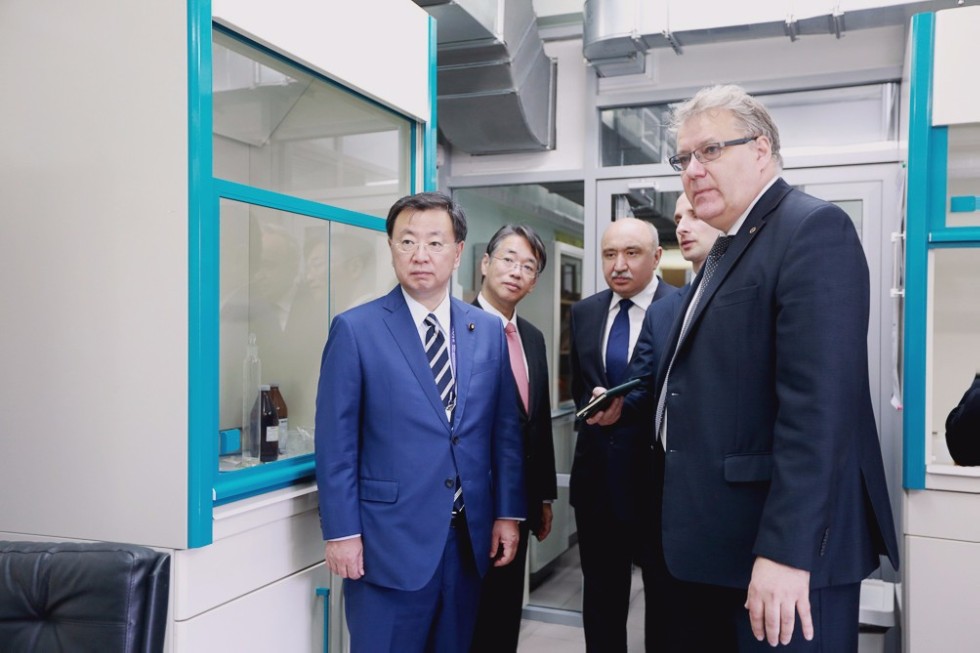 Minister of Education, Culture, Sports, Science and Technology of Japan Visited Kazan University