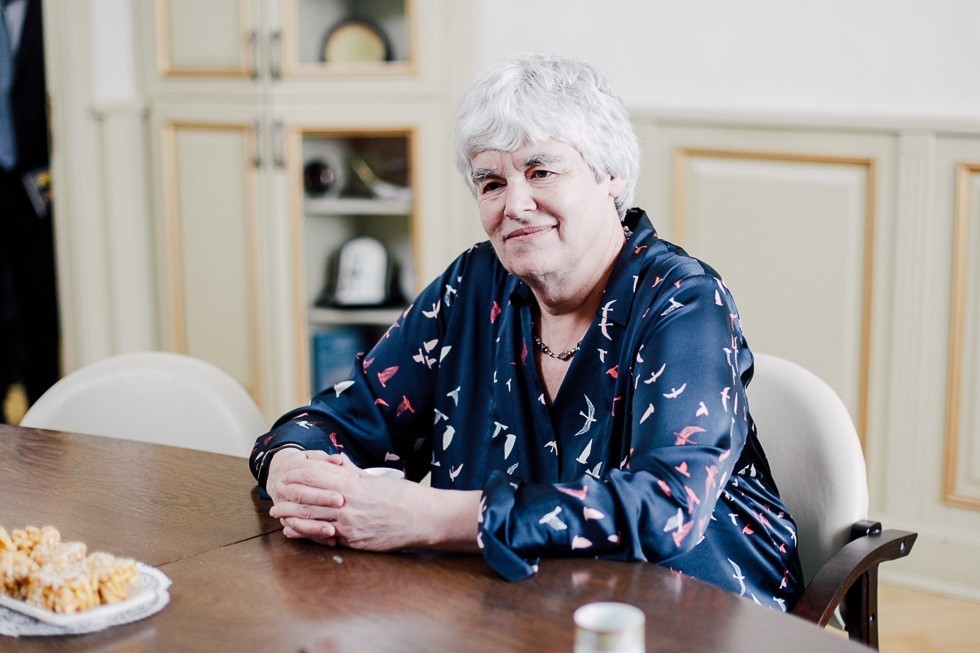 Professor Janet Hartley, London School of Economics, presented her research in Russian history Professor Janet Hartley, London School of Economics, presented her research in Russian history