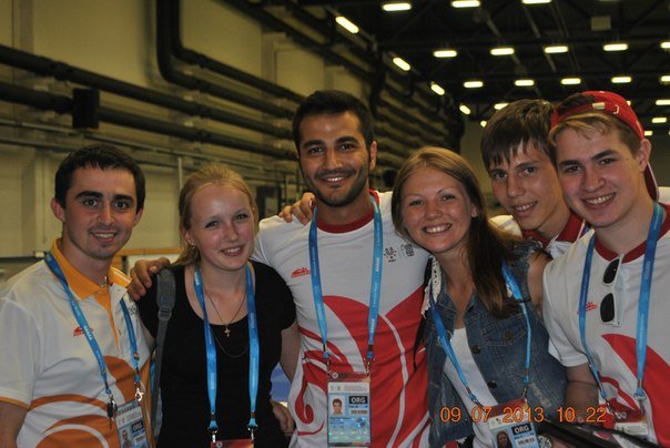 Волонтеры на татами.Кирилл Зайсанов Волонтеры на татами.Кирилл Зайсанов