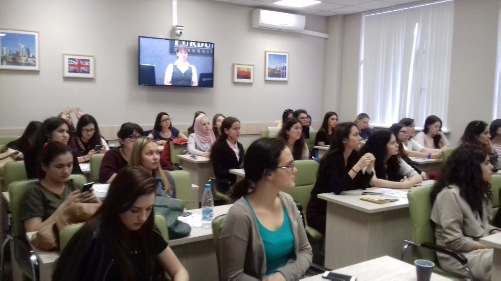 MAY 26, 2017. A WEB CONFERENCE PRESENTATION FOR LEO TOLSTOY INSTITUTE OF PHILOLOGY AND INTERCULTURAL COMMUNICATION STUDENTS ,Institute of Philology and Intercultural Communication, Purdue University