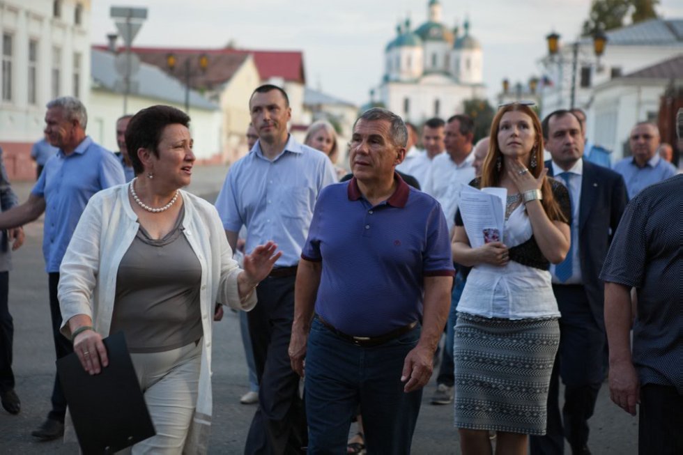 The President of the Republic of Tatarstan has estimated possibilities of pedagogical education at the Yelabuga institute of KFU The President of the Republic of Tatarstan has estimated possibilities of pedagogical education at the Yelabuga institute of KFU