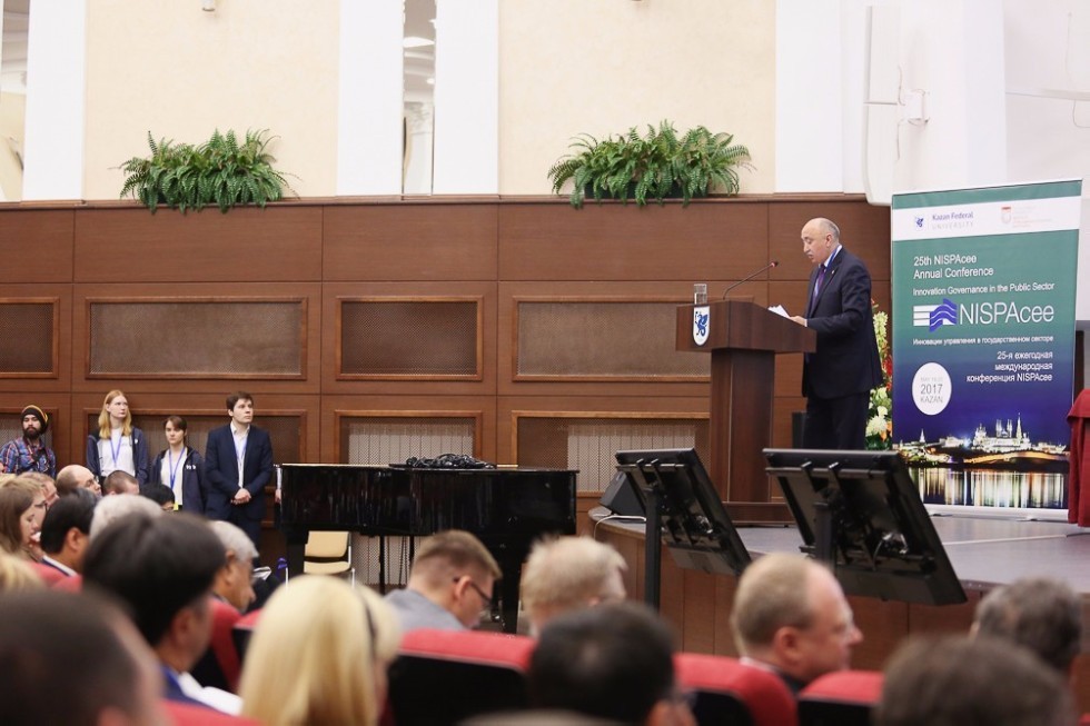 25th NISPAcee Annual Conference 'Innovation Governance in the Public Sector' Opened at Kazan Federal University 25th NISPAcee Annual Conference 'Innovation Governance in the Public Sector' Opened at Kazan Federal University