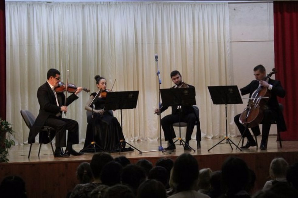 В актовом зале ИФМК им. Л.Н. Толстого состоялся 6 концерт 'И прикоснулся к музыке миров?' музыкально-образовательного лектория В актовом зале ИФМК им. Л.Н. Толстого состоялся 6 концерт 'И прикоснулся к музыке миров?' музыкально-образовательного лектория