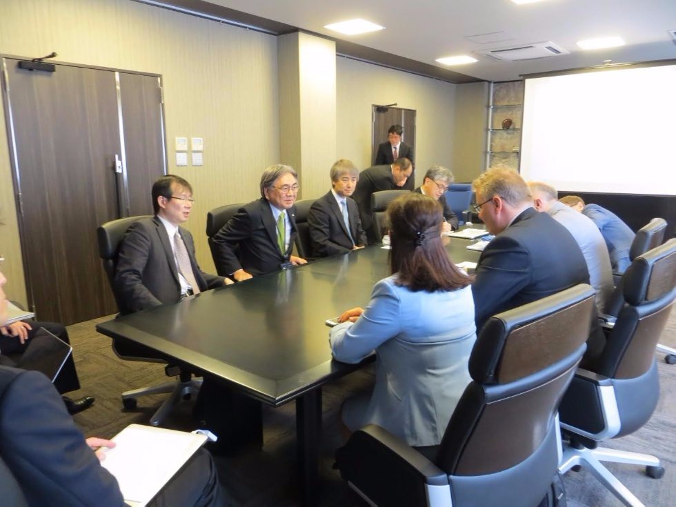Rector Ilshat Gafurov's Meeting with President of Kanazawa University Yamazaki Koetsu