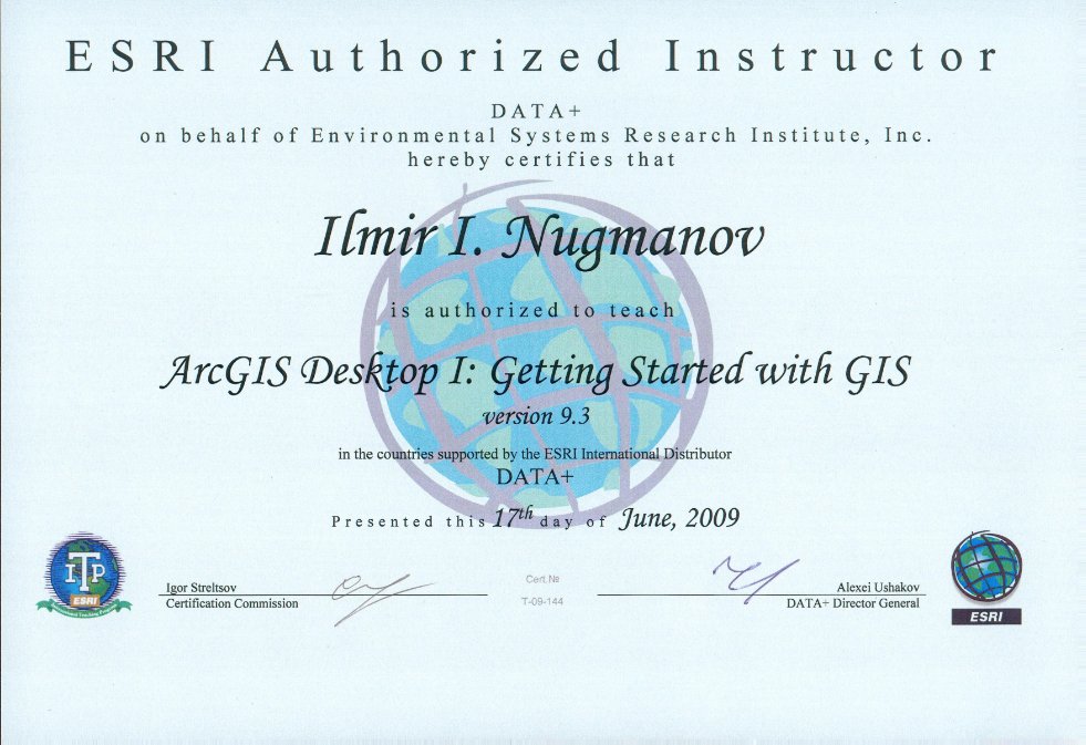 Курсы ESRI Курсы ESRI