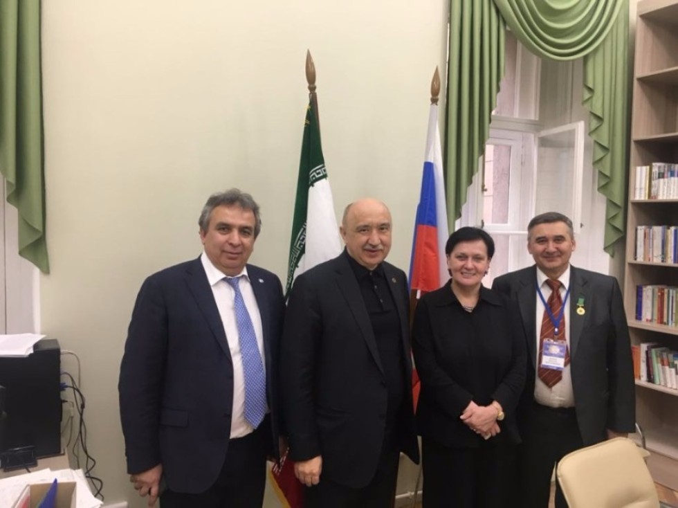 Rector Ilshat Gafurov's Visit to Saint-Petersburg ,Faizkhanov Readings, Al Fakhr Order, Russian Council of Muftis, Institute of Oriental Manuscripts, State Hermitage, Heraldic Council of the President of Russian Federation, IIRHOS, Ministry of Culture of Russia, Frahn Medal