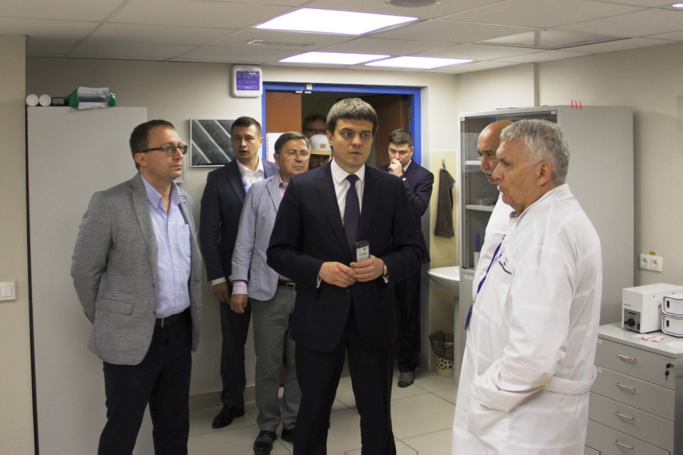 Minister of Science and Higher Education of Russia Mikhail Kotyukov visited Kazan University's medical facilities