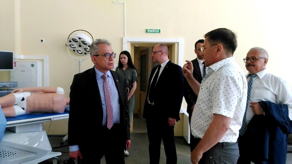 Visit by Ambassador of Poland Włodzimierz Marciniak ,Embassy of Poland, Poland, IPIC, IFMB